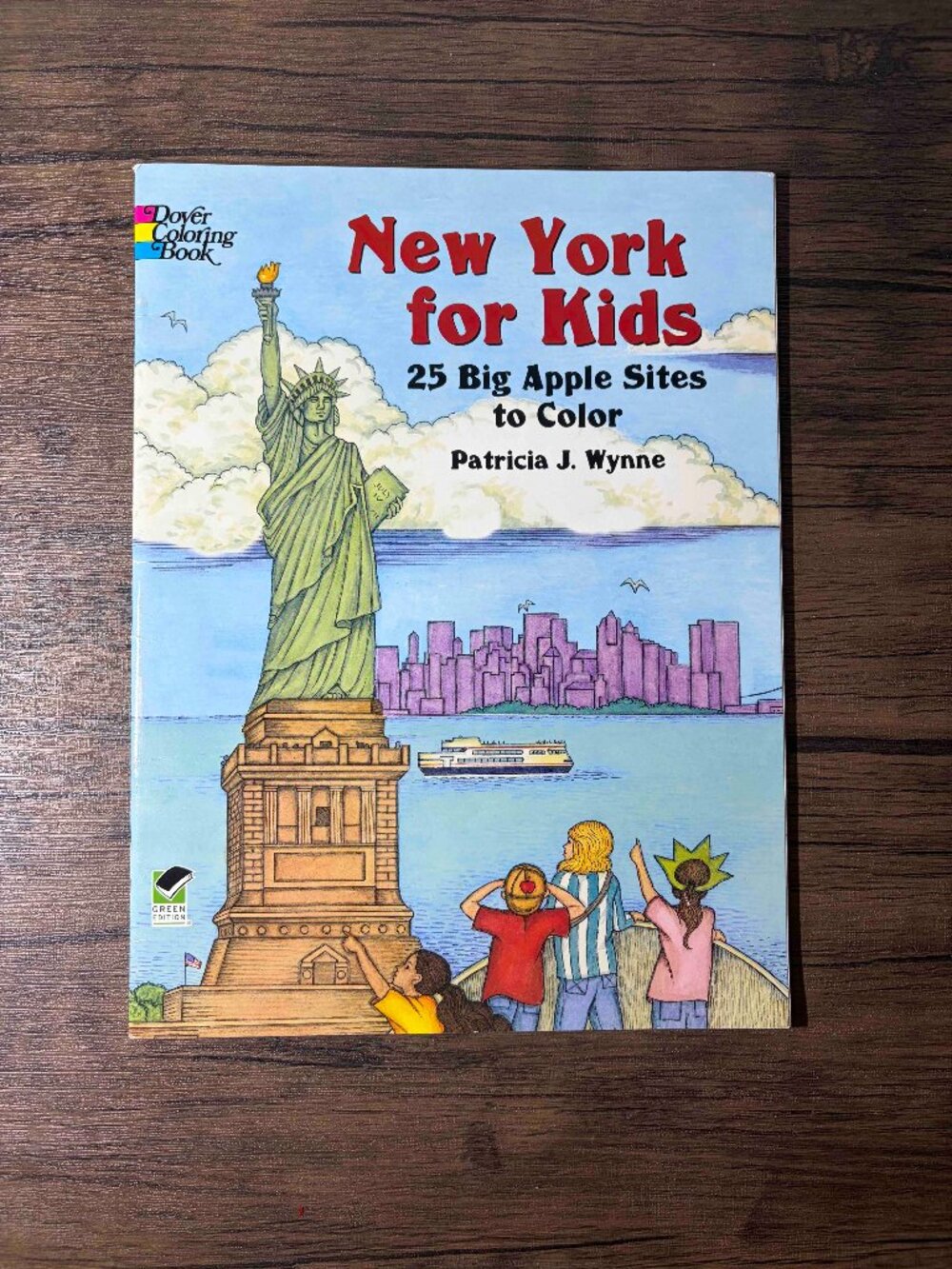New York for Kids Coloring Book